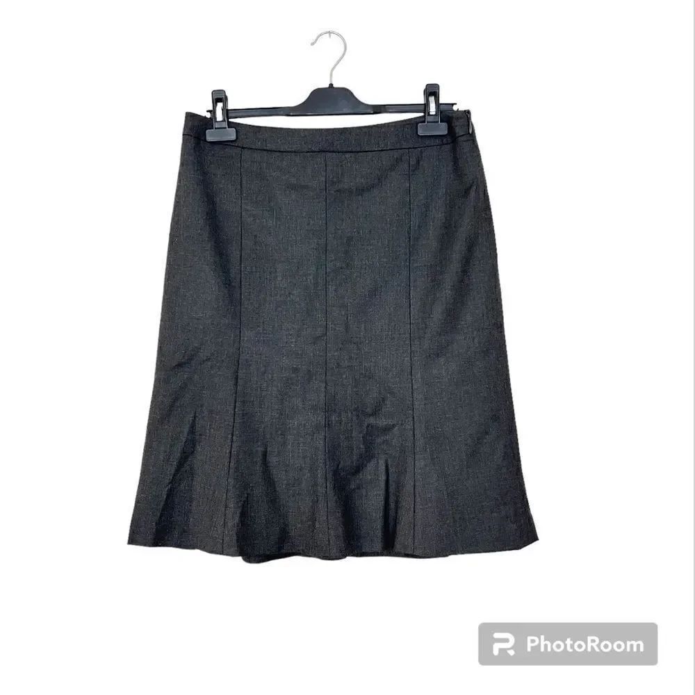 Ann Taylor LOFT Grey Classic A-line Mini Skirt NEW Size 6 Career Academia